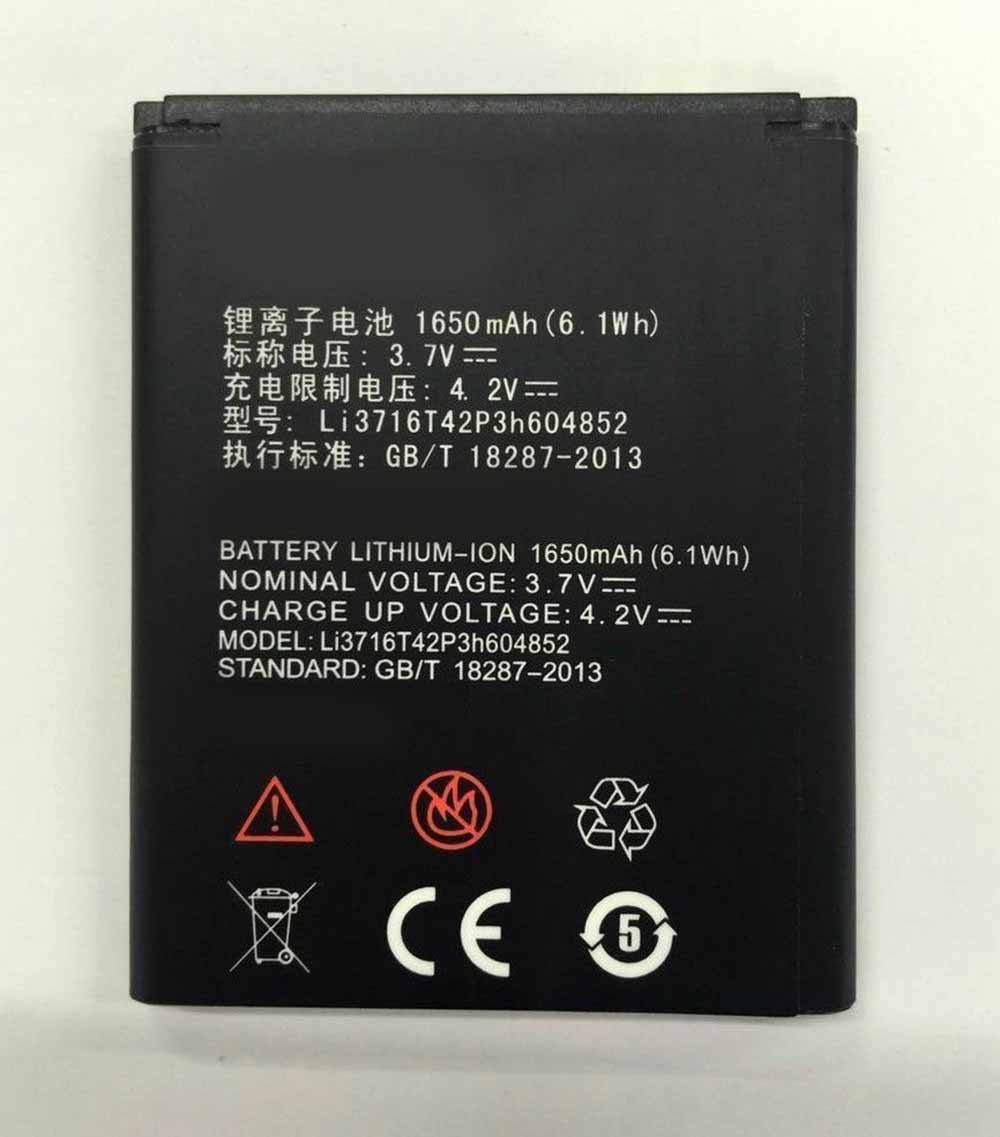 LI3716T42P3H604852 batería